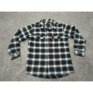 Field & Stream Dark and Light Plaid Button Down Shirt